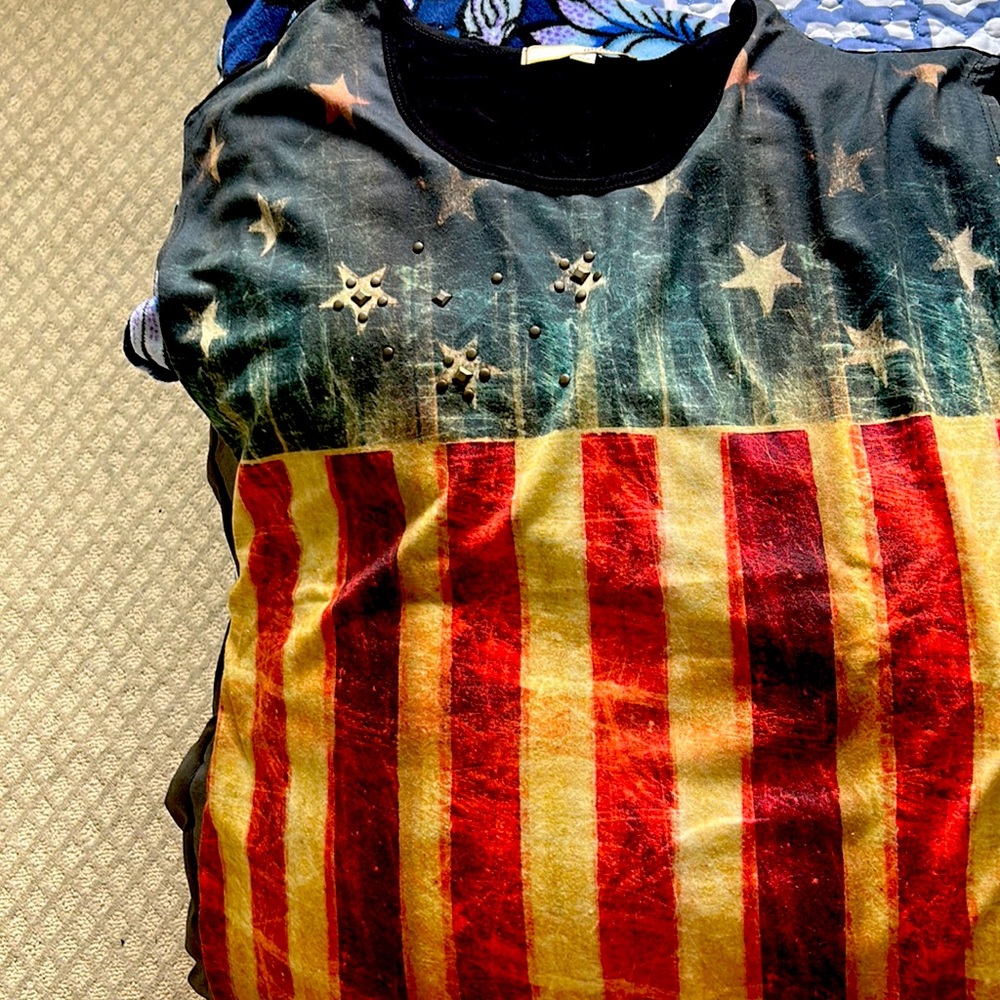 Fun shirt to wear Fourth of July holiday !